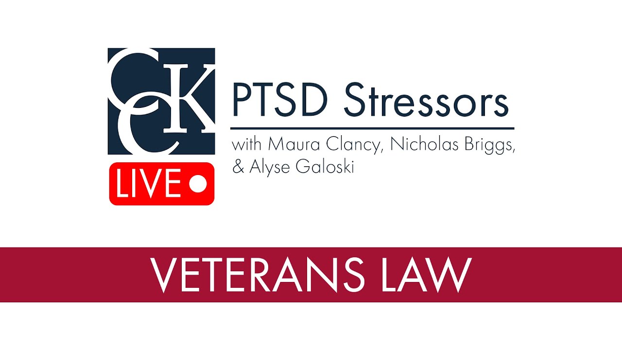 PTSD Stressors for VA Disability Benefits Explained