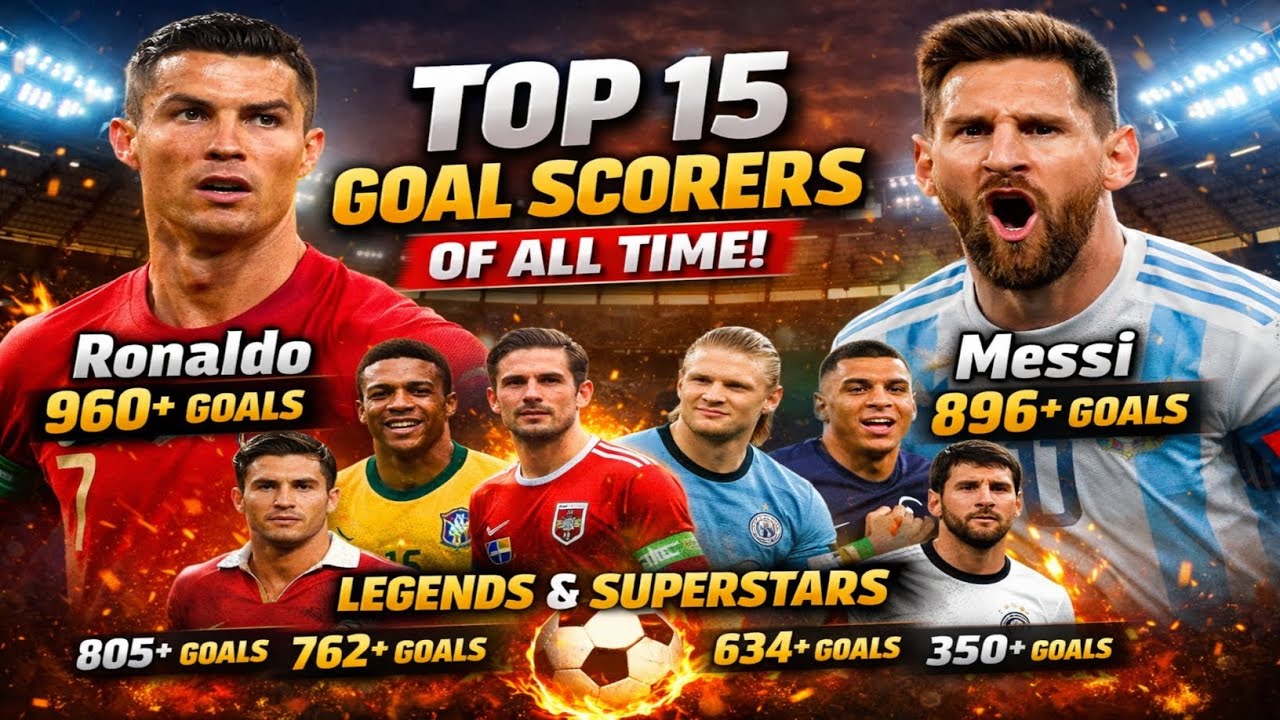 BEST FOOTBALL PLAYERS IN THE WORLD 🌎#ronaldo #messi #top10 #comparison #ranking