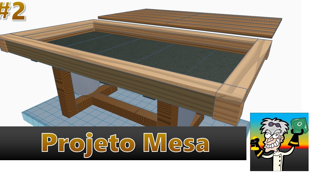 Projeto: Mesa para Jogos #2