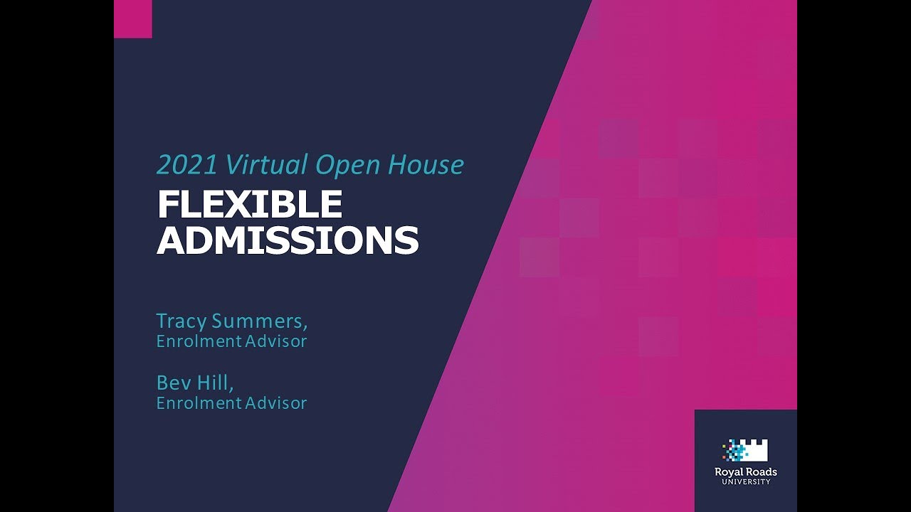 Open House - Flexible Admissions