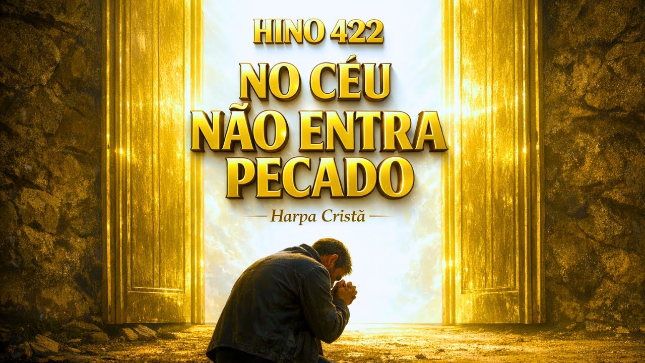 Hino 422 - No Céu não Entra Pecado - Harpa Cristã - Louvor Tradicional - Hino Antigo da Harpa Cristã