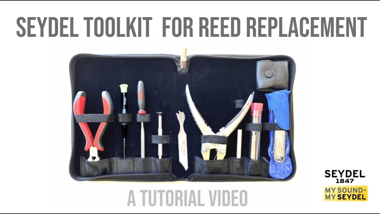 SEYDEL TOOL KIT  For Reed Replacement - Tutorial Video - DIY