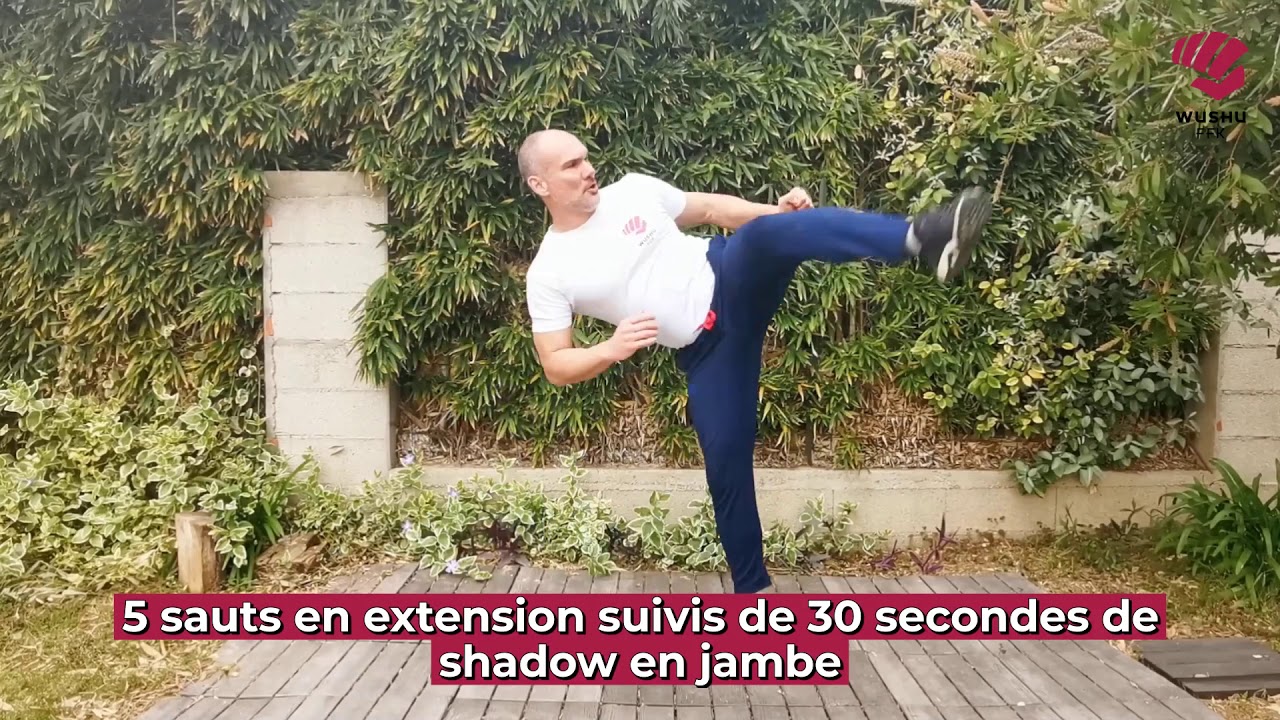 #WushuAtHome - Entra&icirc;nement explosivit&eacute; avec Ludovic Darner
