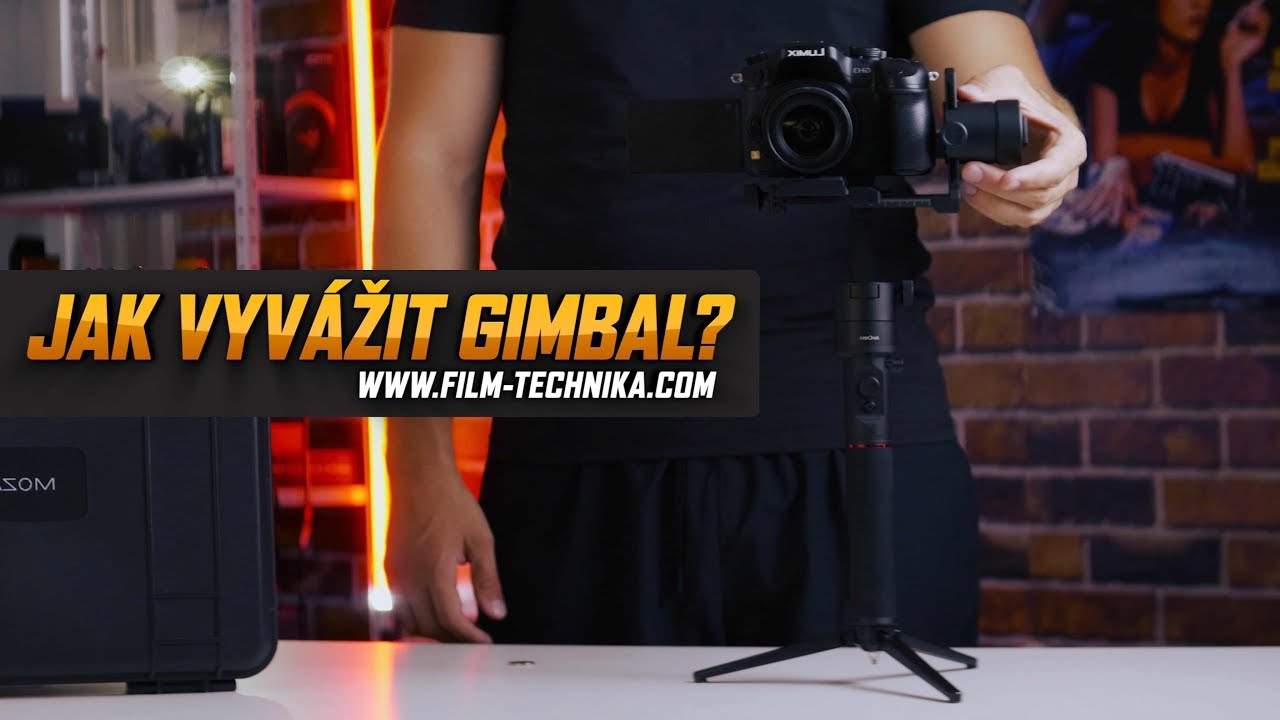Jak vyvážit gimbal?