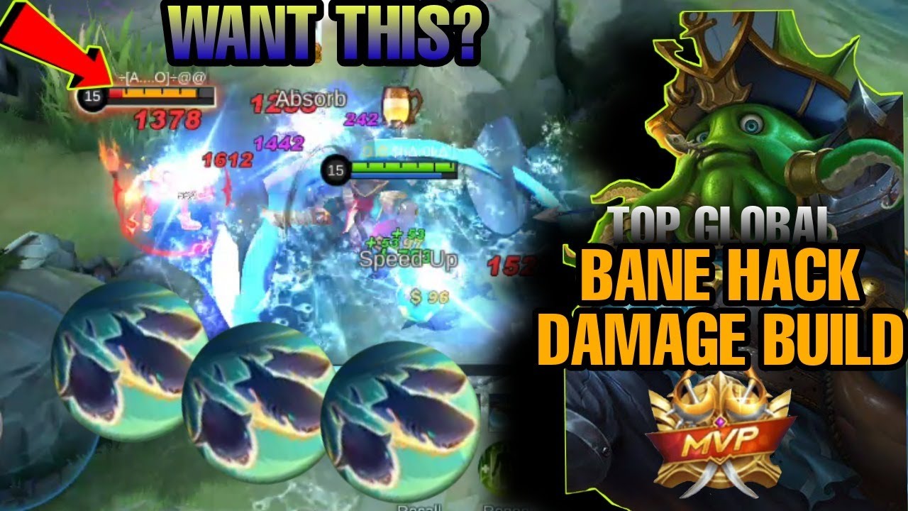 BANE BEST DAMAGE HACK BUILD 2022 SEASON 24-MOBILE LEGENDS
