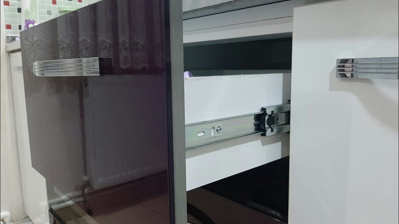 Frenli çekmece nasıl çıkarılır ve nasıl takılır | How to remove the drawer