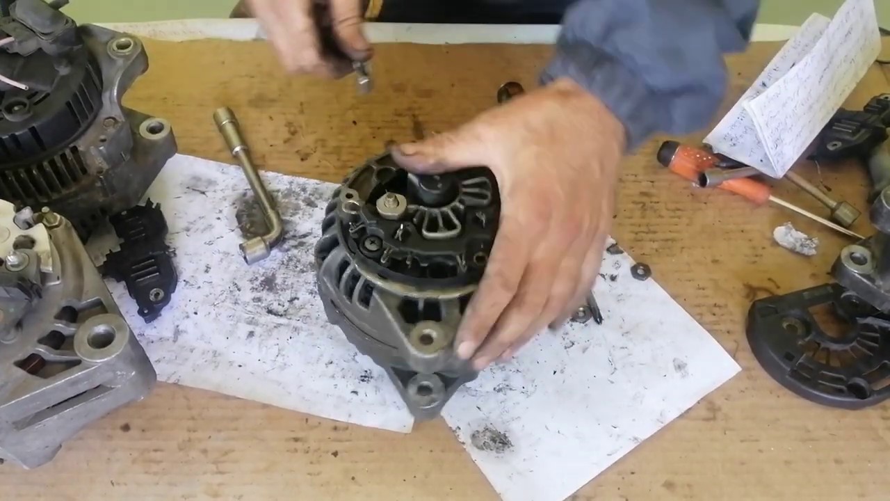 فحص و صيانة كل أعطال الدينمو (مولد الطاقة في السيارة) Réparation d'un dynamo de voiture-RepairDynamo