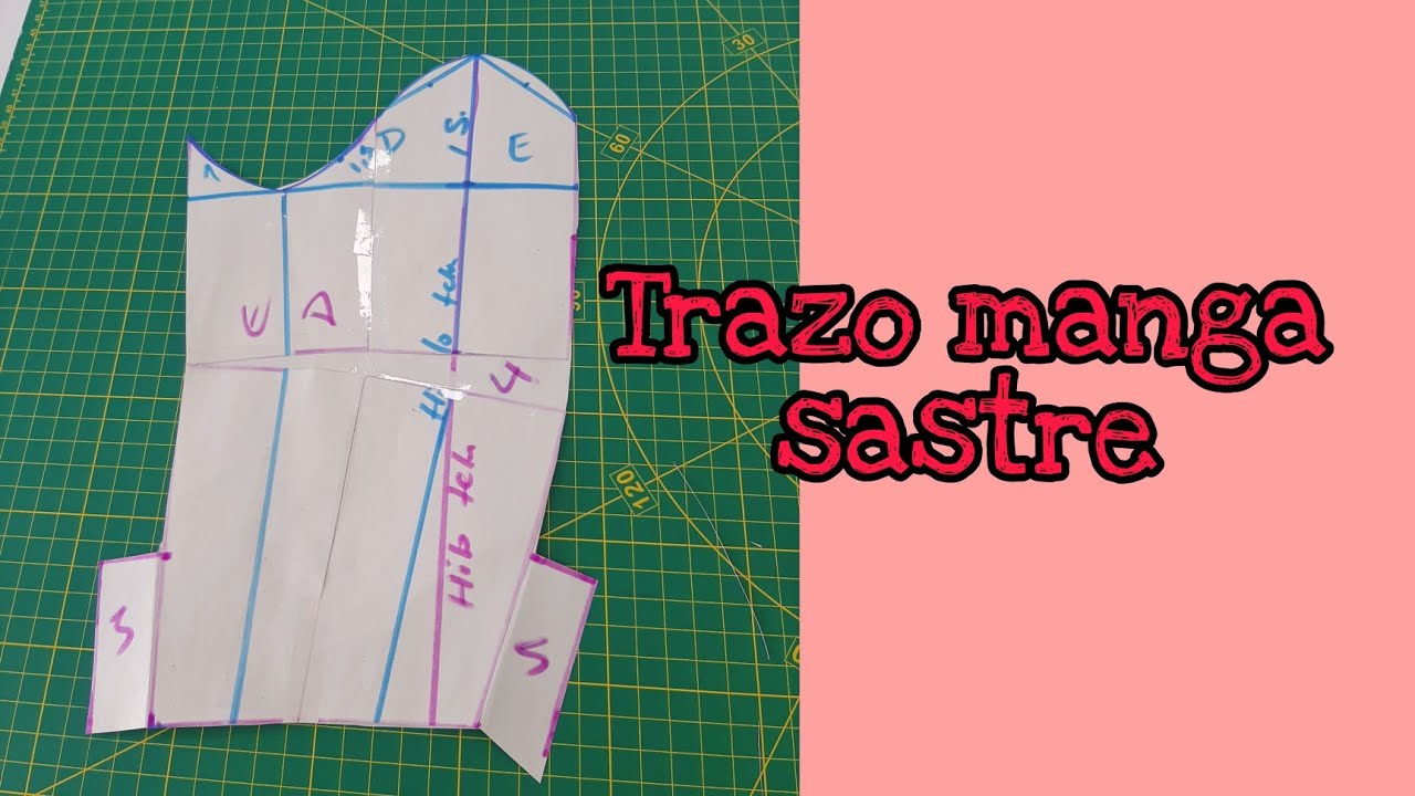 Trazo de manga sastre