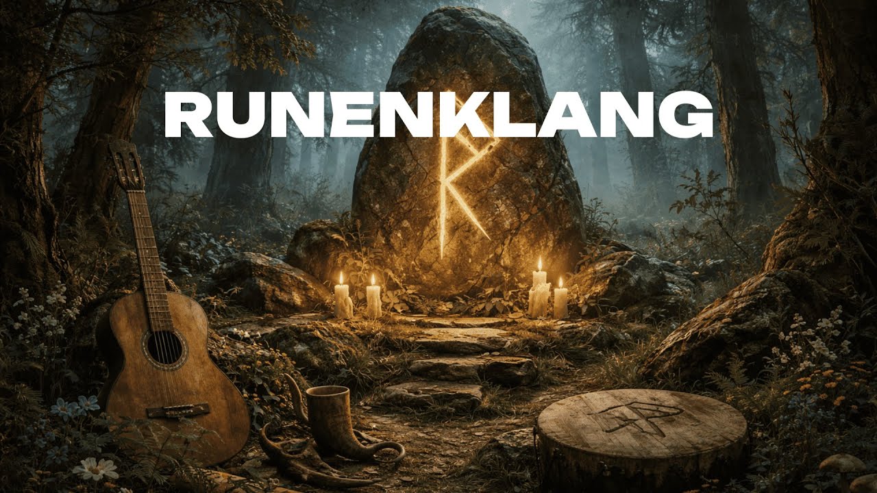 RUNENKLANG | 50 Minuten instrumentales Deutschfolk – Mystischer Folk, Flöten & Trommeln