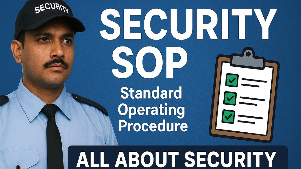 SOP in Security /सुरक्षा में SOP क्या है और क्यों जरूरी है /ऑल एबाउट सिक्योरिटी चैनल 