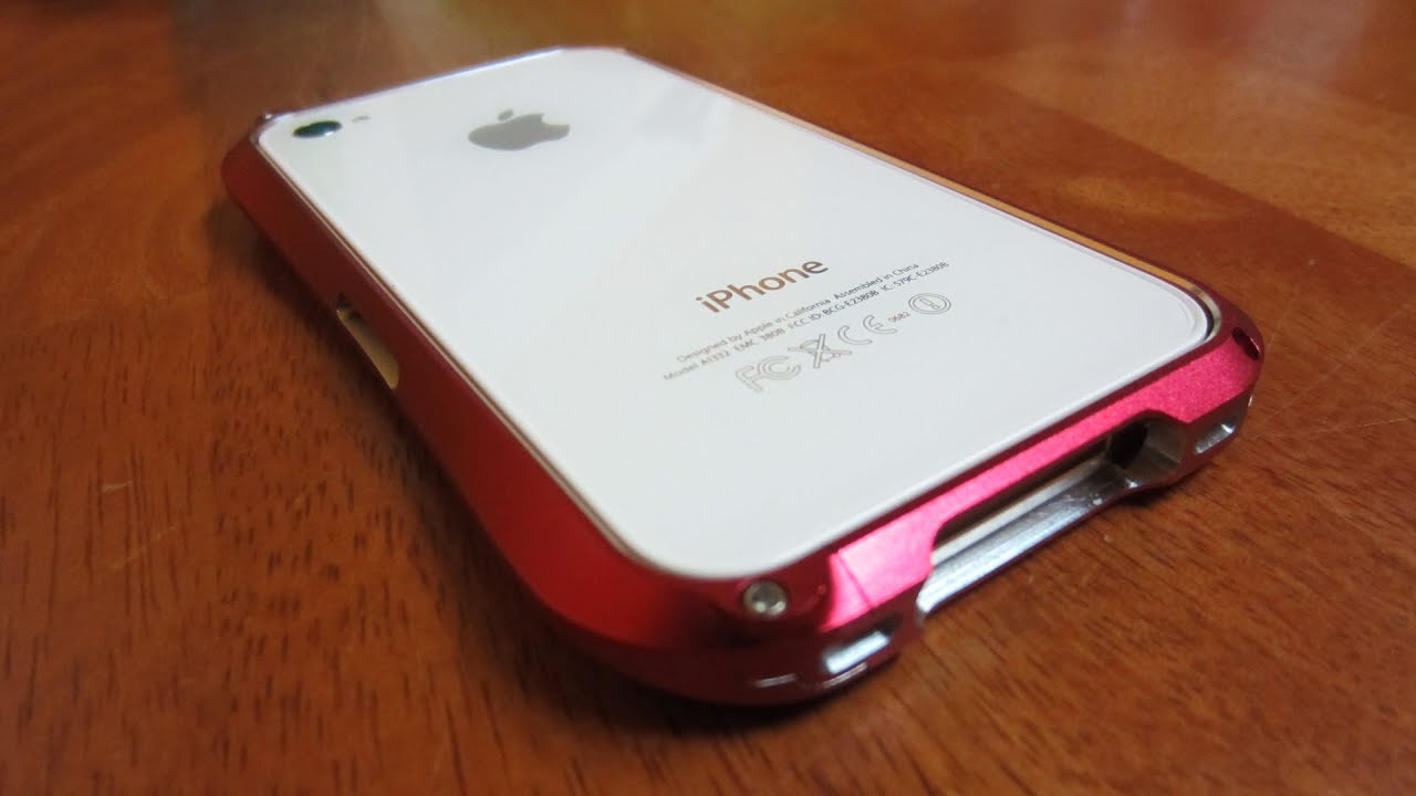 SW-Box Aluminum Bumper Case for iPhone 4 & 4S