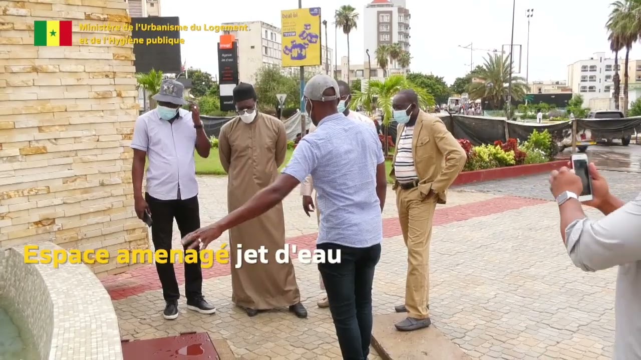 Aménagement Jet d’eau et Esplanade Niary Tally