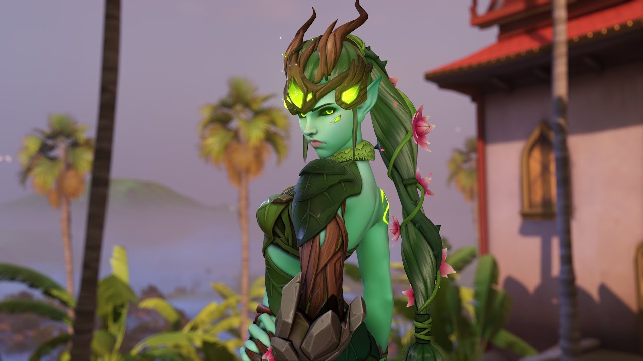 Dryad Widowmaker Skin Demo (Golden Weapon)