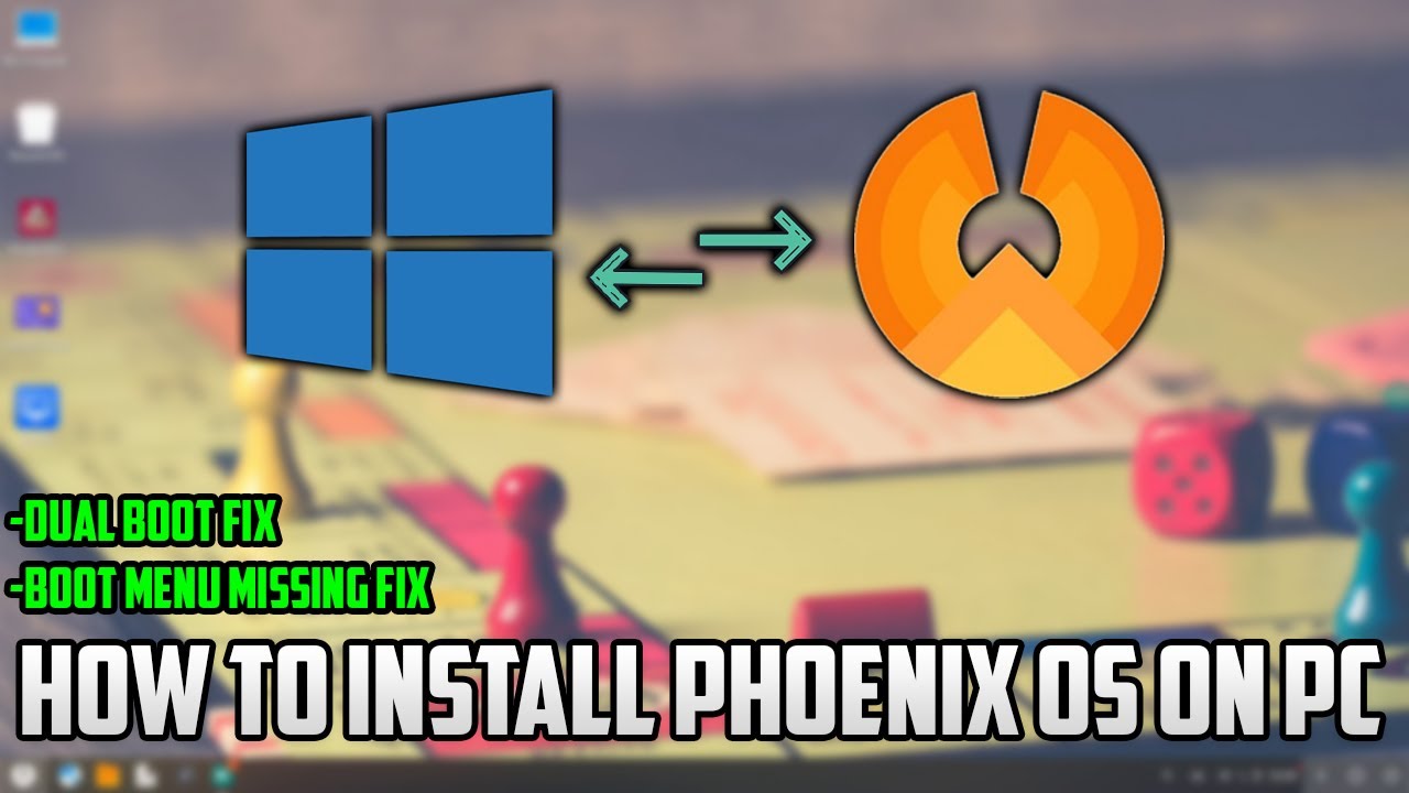 Как установить Phoenix OS на ПК | Решение проблемы двойной загрузки | Раздел UEFI/GPT