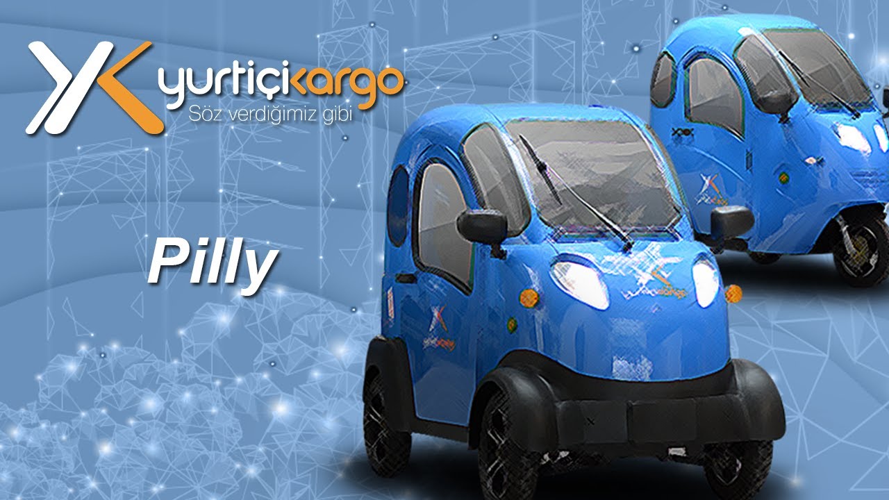 Yurti&ccedil;i Kargo Elektrikli Aracı Pilly