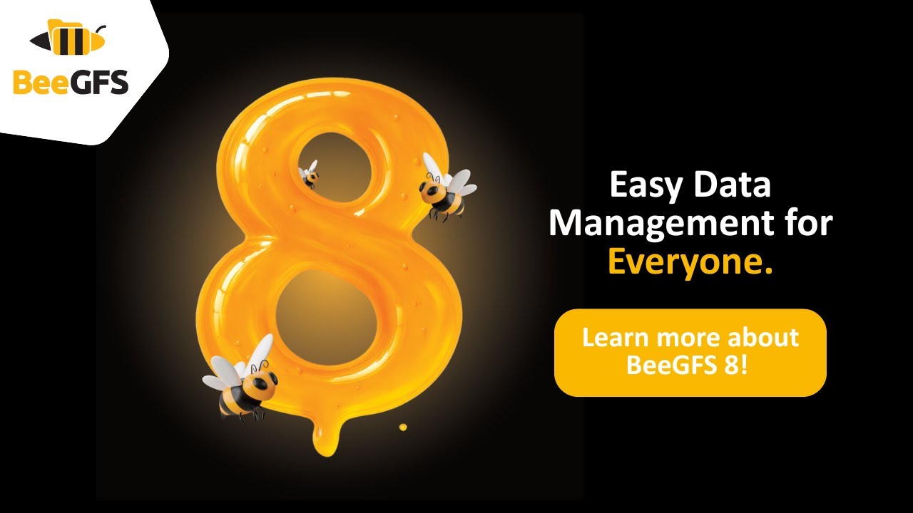 BeeGFS 8 - Easy Data Management for Everyone!