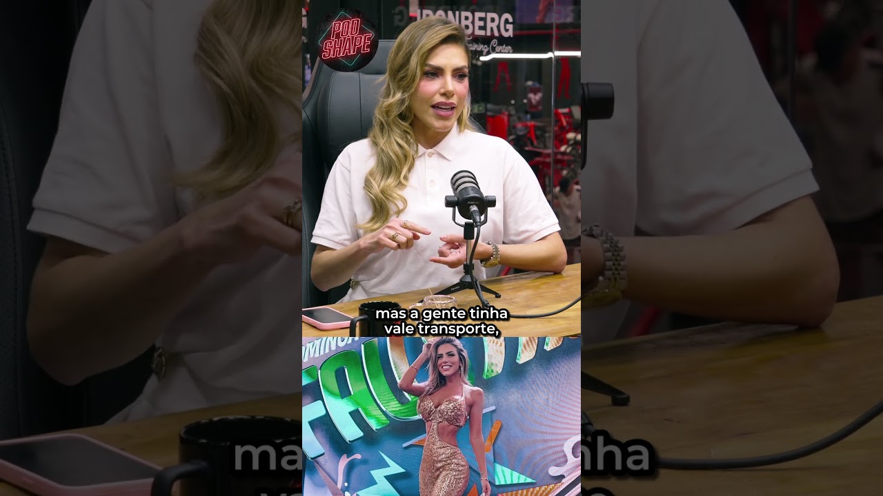 ERIKA SCHNEIDER REVELA BASTIDORES DO DOMINGAO DO FAUSTAO