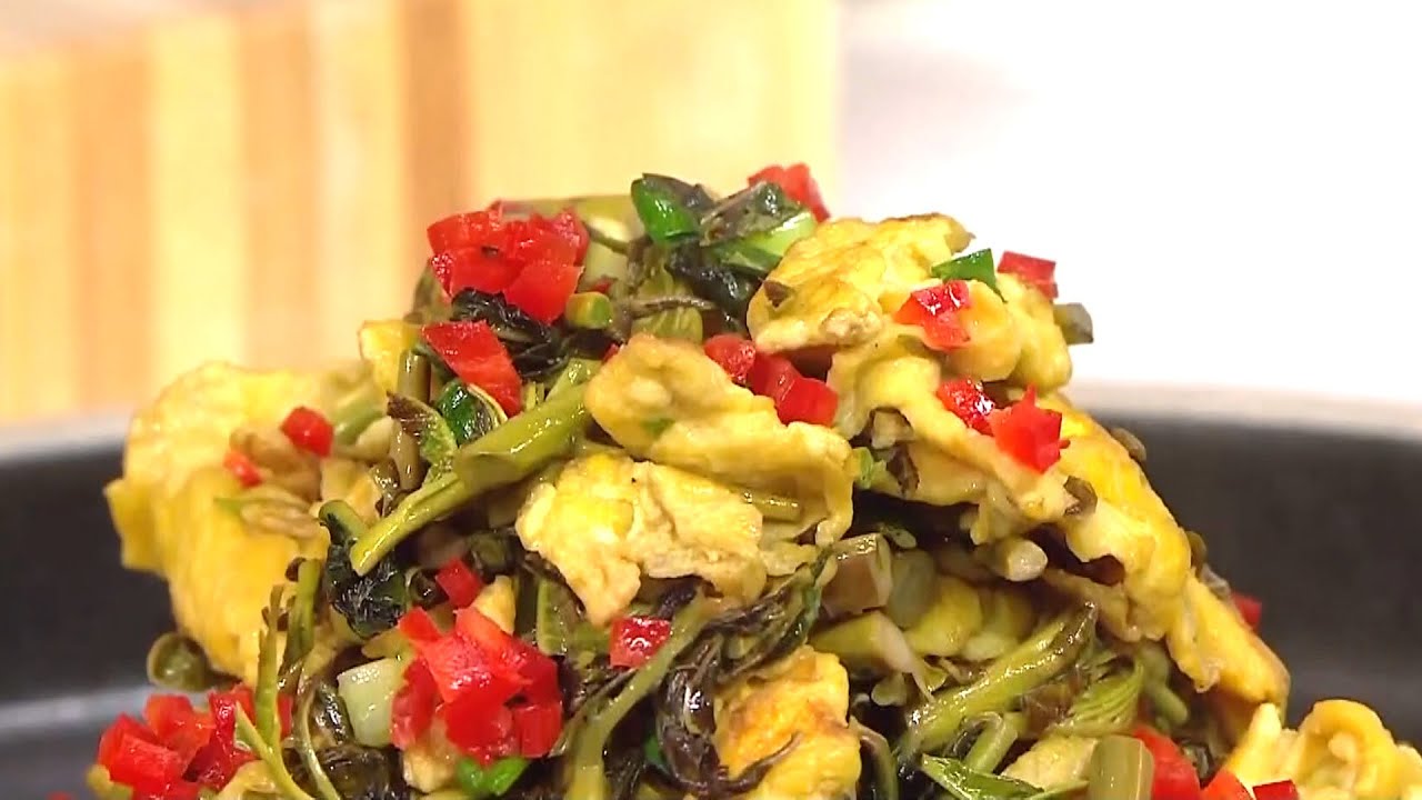 睇片學煮餸 | 香椿菜炒蛋