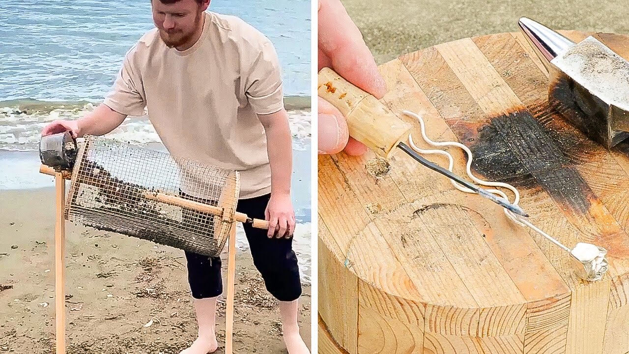 Amazuing Beach Trash Recycling ideas. Eco-Hero!
