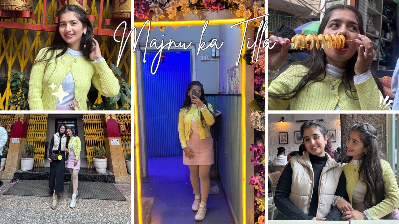 Majnu ka tilla🤩first experience 😩||Priyanka Joshi🌸 #explore #dailyvlog #majnukatila #trending 