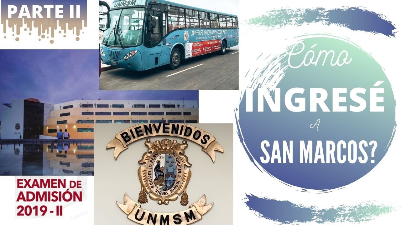 ¿Cómo ingresé a San Marcos? - Parte II -⎮Sarha SC ♥