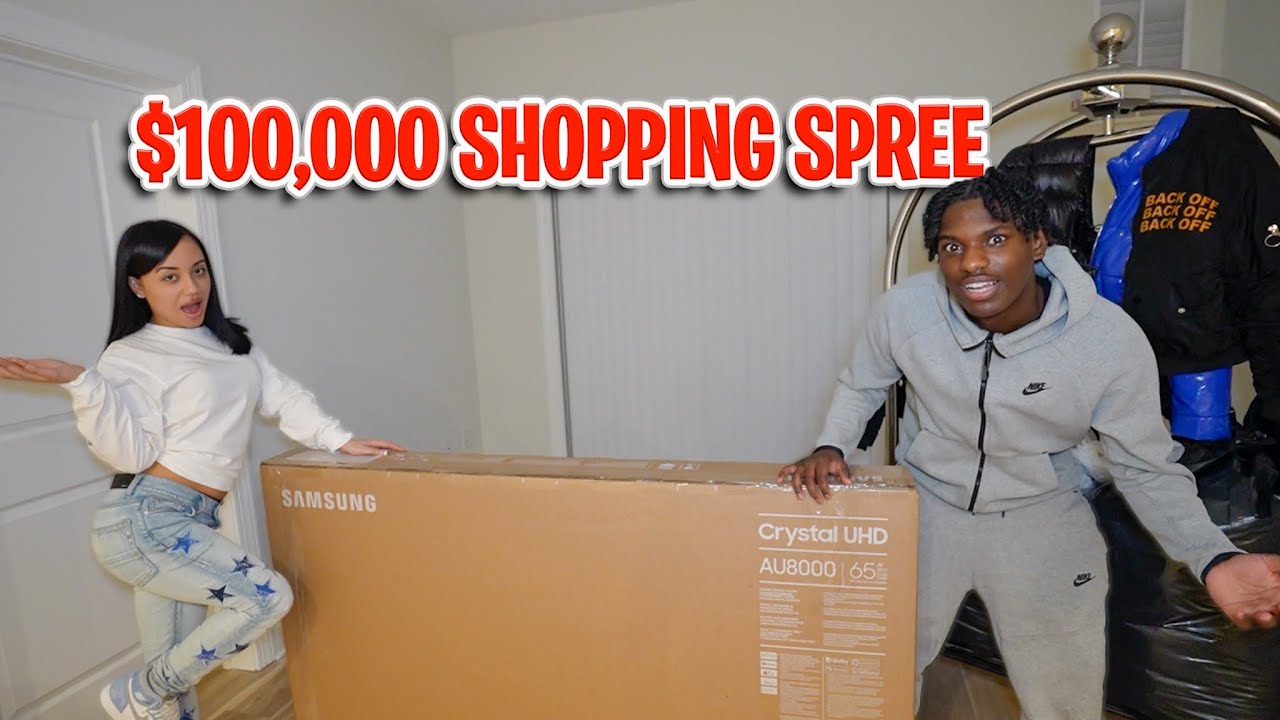 Are We Back Together?! We Went On $100,000 Shopping Spree For Our New Luxury Apartment...