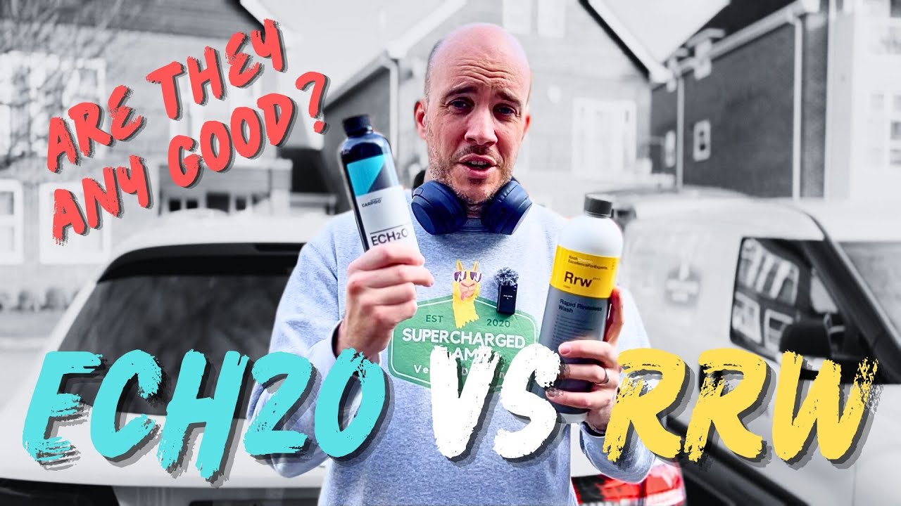 Slick & Clean? Koch Chemie RRW vs. Ech2o - Rinseless Wash / Waterless Wash Compared!