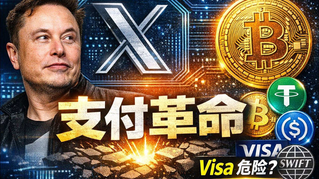 支付革命正在發生：穩定幣、比特幣與馬斯克 X Money，誰將顛覆 Visa 和銀行？@InvestmentNotSoHard 