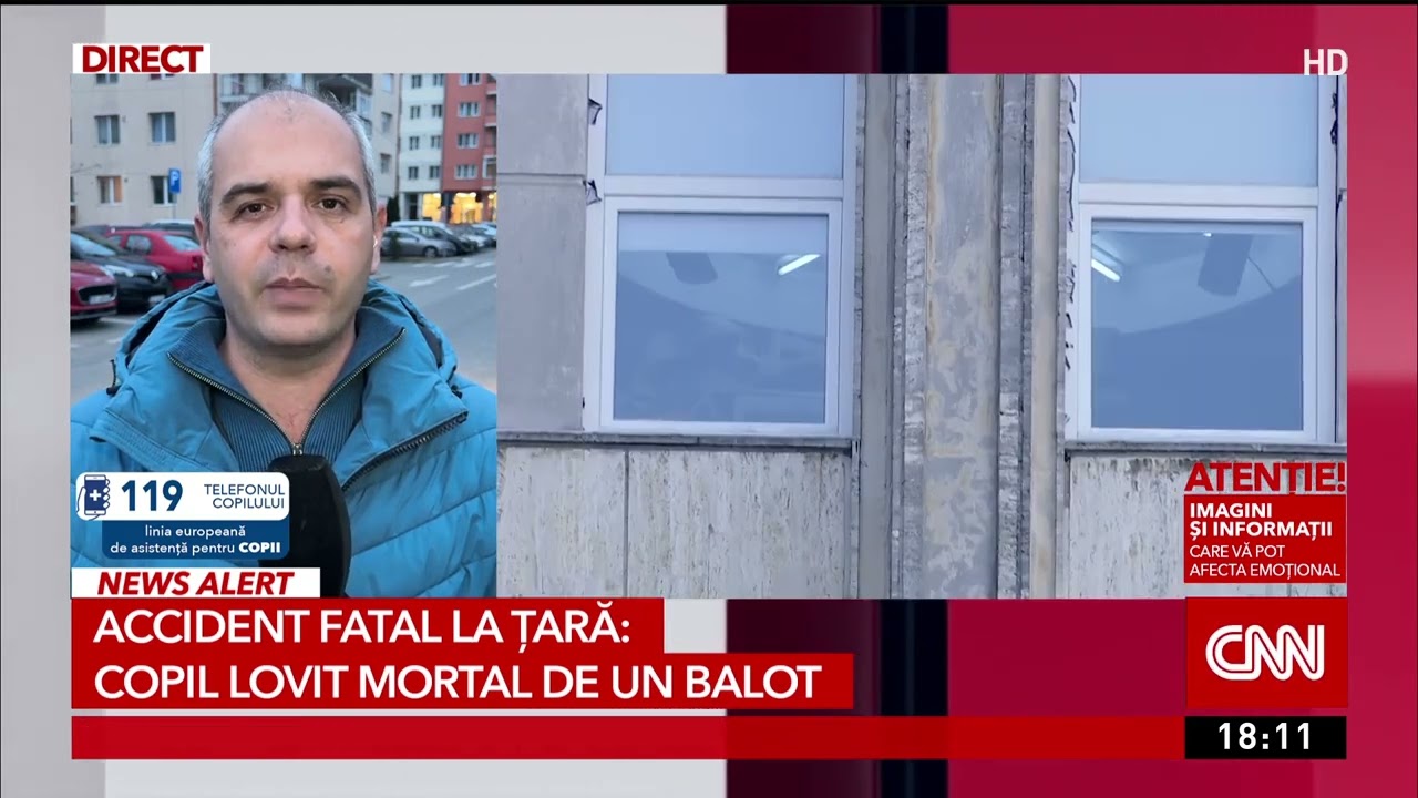 Tragedie în Sibiu: minor ucis de un balon de fân