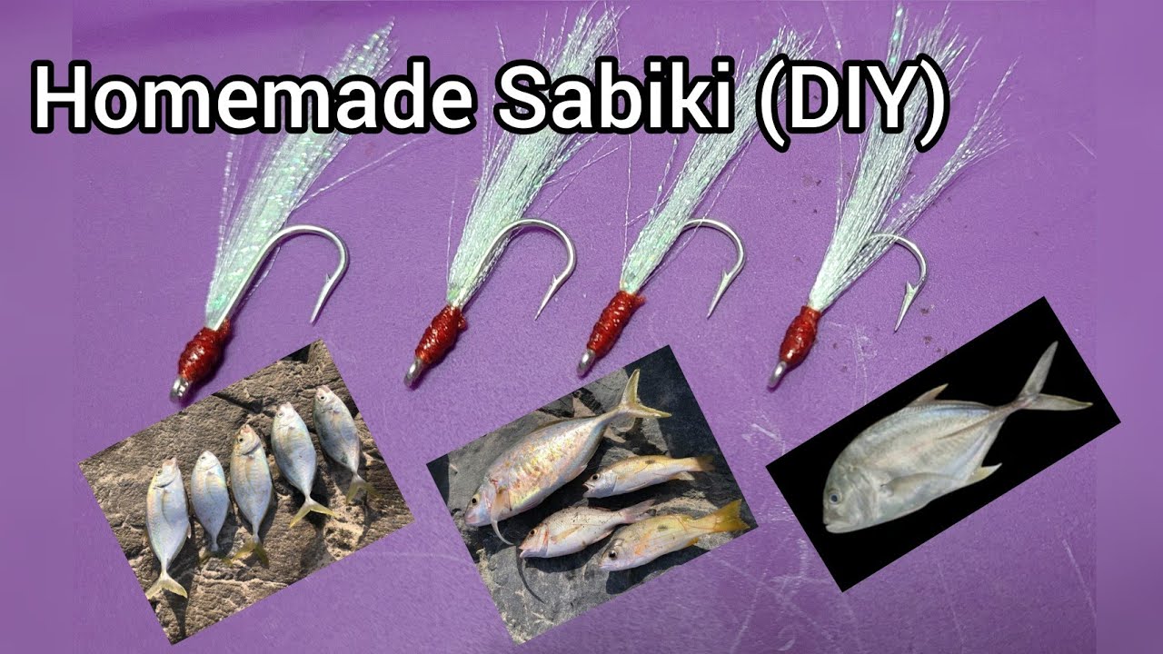DIY Sabiki Tutorial | for Talakitok Trevally fish | Field test