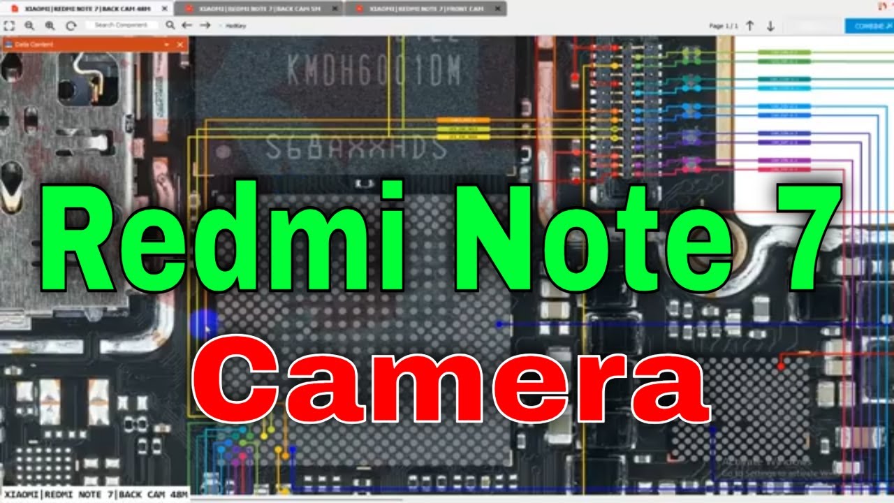 Redmi Note 7 Camera Error Fix 🔧 | All Camera Problem Hardware Diagram Solution