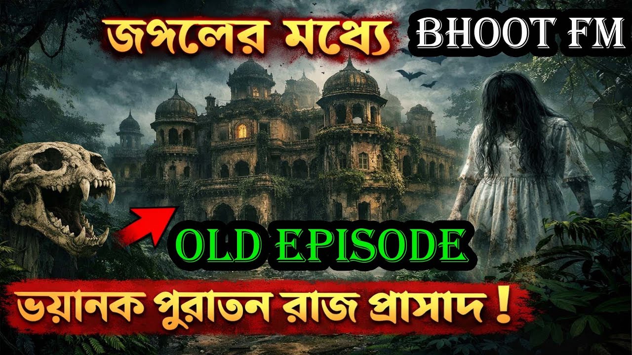 Live | জঙ্গলের মধ্যে পুরাতন ভয়ংকর রাজপ্রাসাদ 😱 | ভুত এফ এম | আরজে রাসেল | পুরাতন এপিসোড