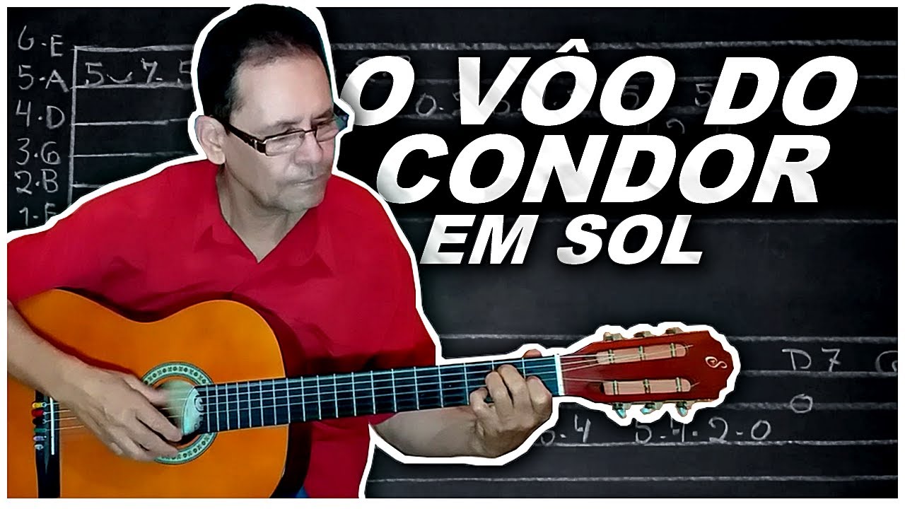 O VÔO DO CONDOR EM SOL - Matogrosso e Mathias | AULA DE VIOLÃO