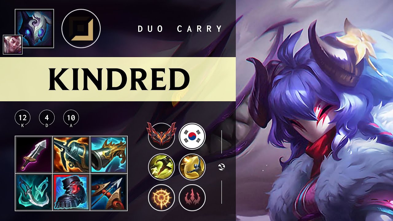 Kindred ADC vs Vel'Koz - KR Grandmaster Patch 25.23