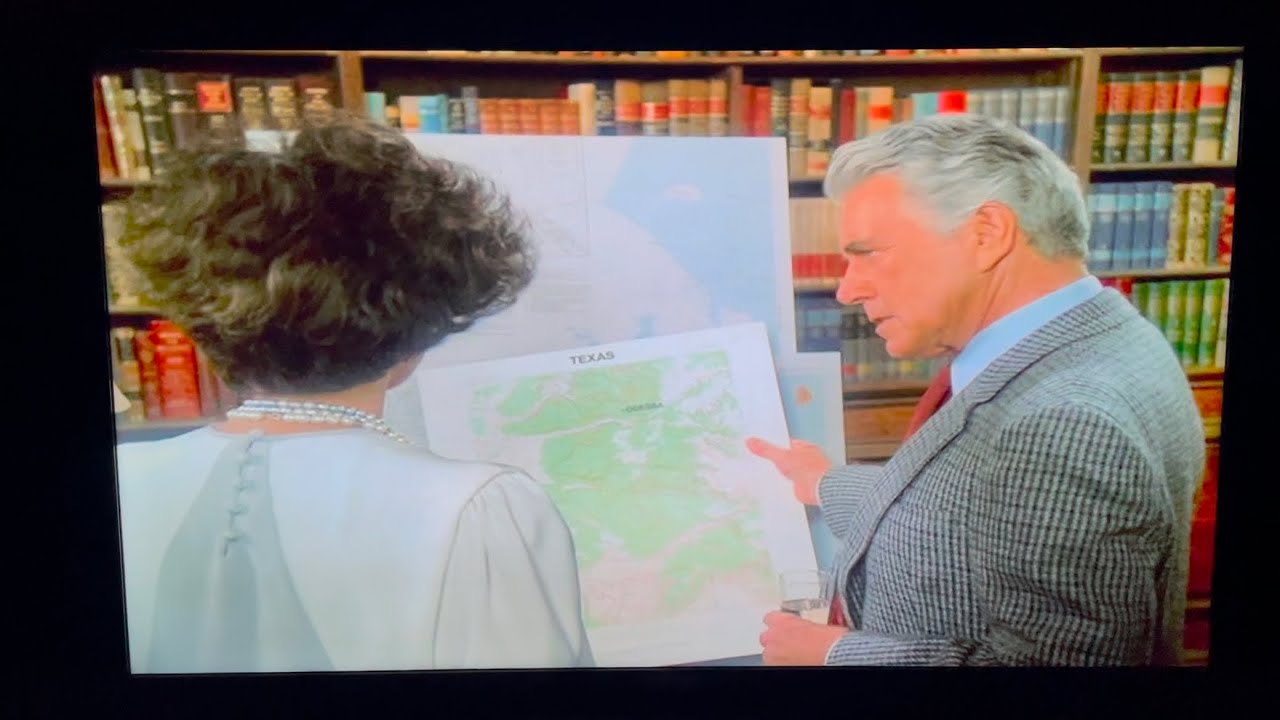 Dynasty: Blake fills Dominique in on his plans.