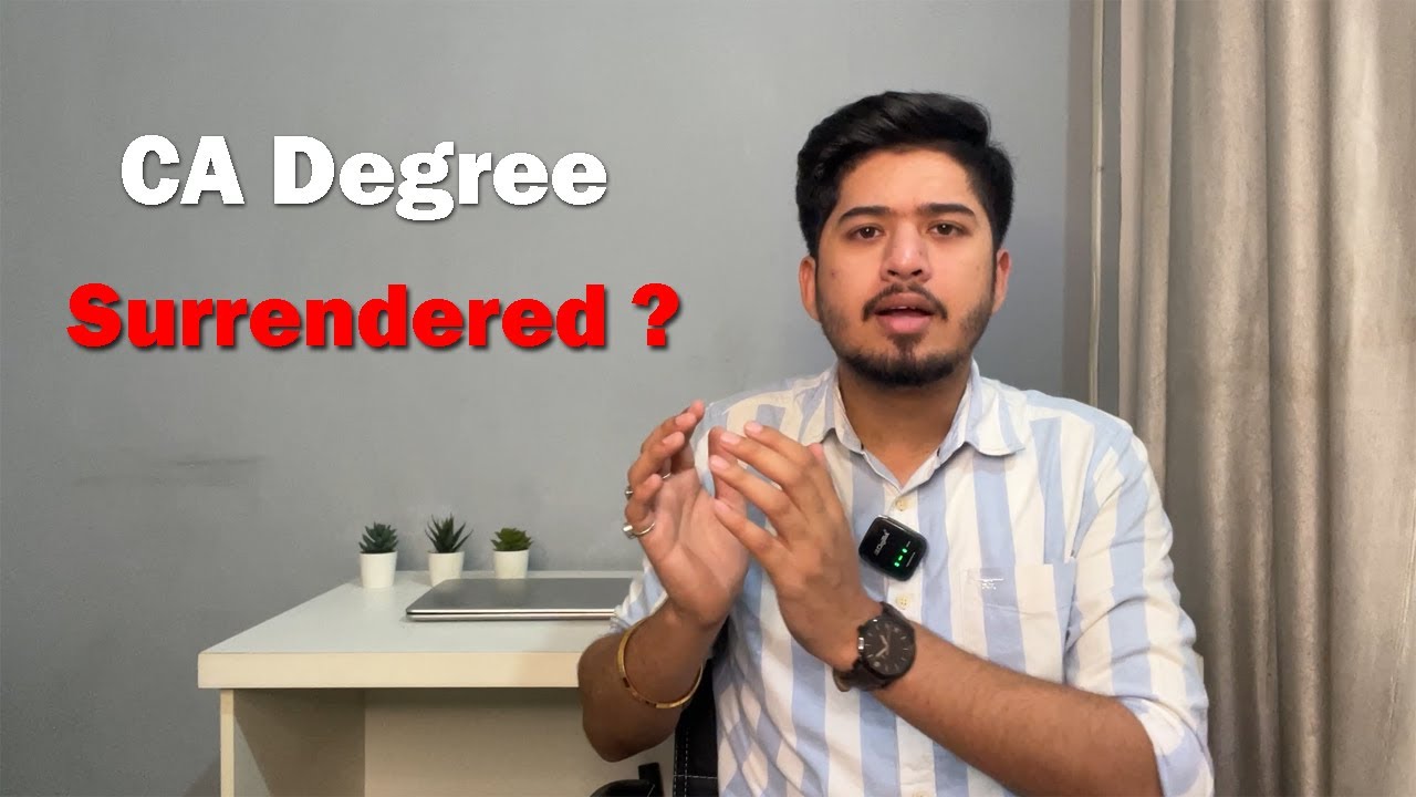 CA Membership Surrendered ? | Maine Aisa Kyu Kiya 🤔 | #audit #membership #incometax