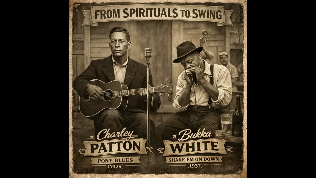 Charley Patton & Bukka White – Authentic Delta Blues 1930s | Raw Mississippi Guitar & Vintage Sound