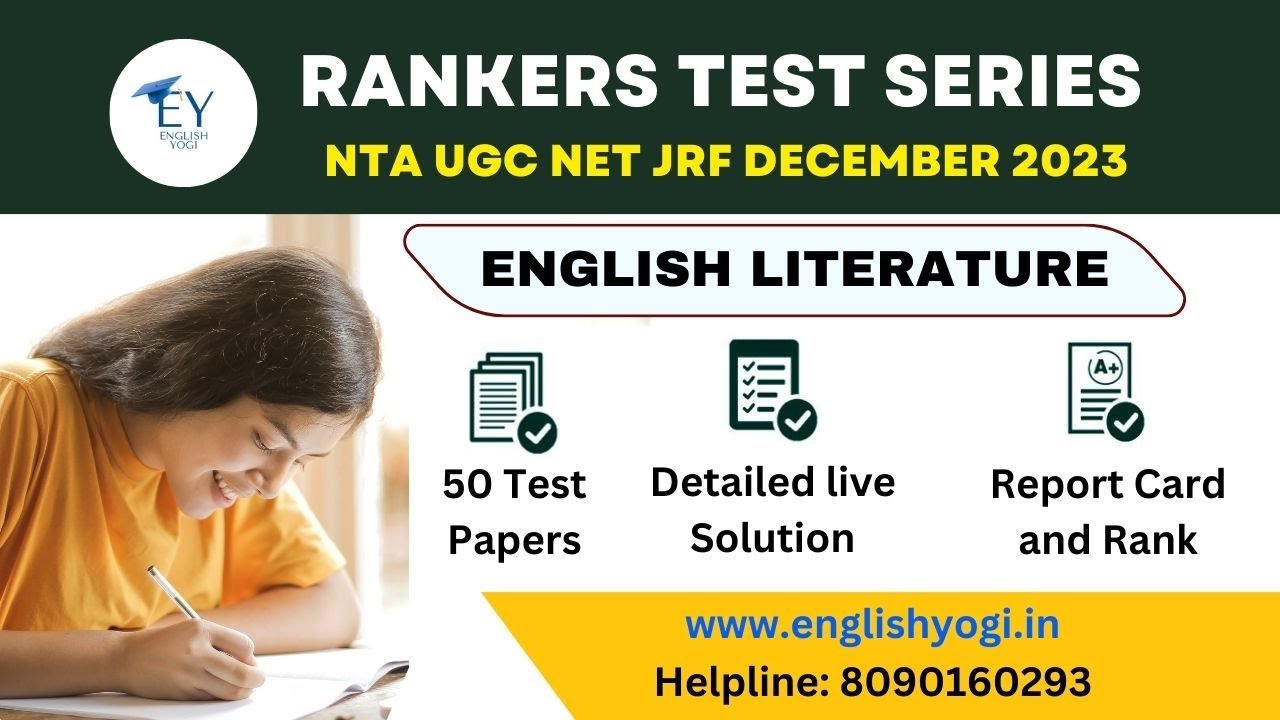 Rankers Test series for UGC NET JRF December 2023: Introduction