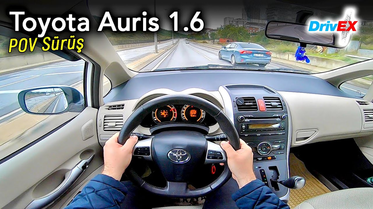 Toyota Auris 1.6 //POV Test S&uuml;r&uuml;ş&uuml;