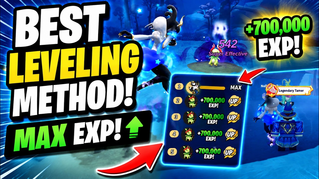 The NEW Best EXP Method In Evomon!
