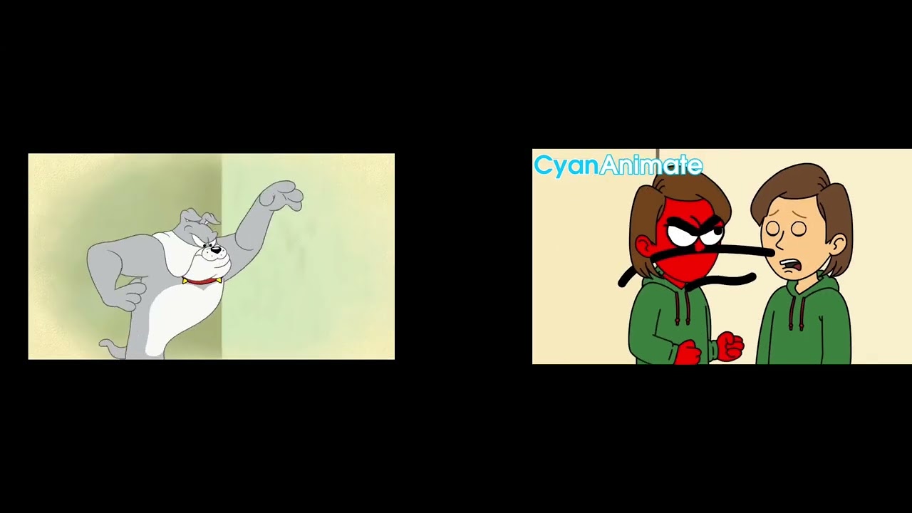Tom and Jerry VS Boris and Caillou