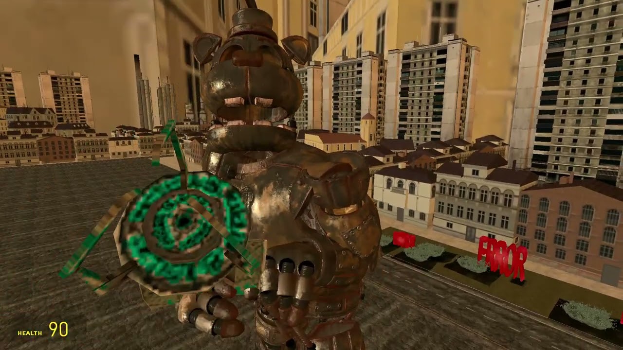 FNAF 2 GMOD Map(Review)