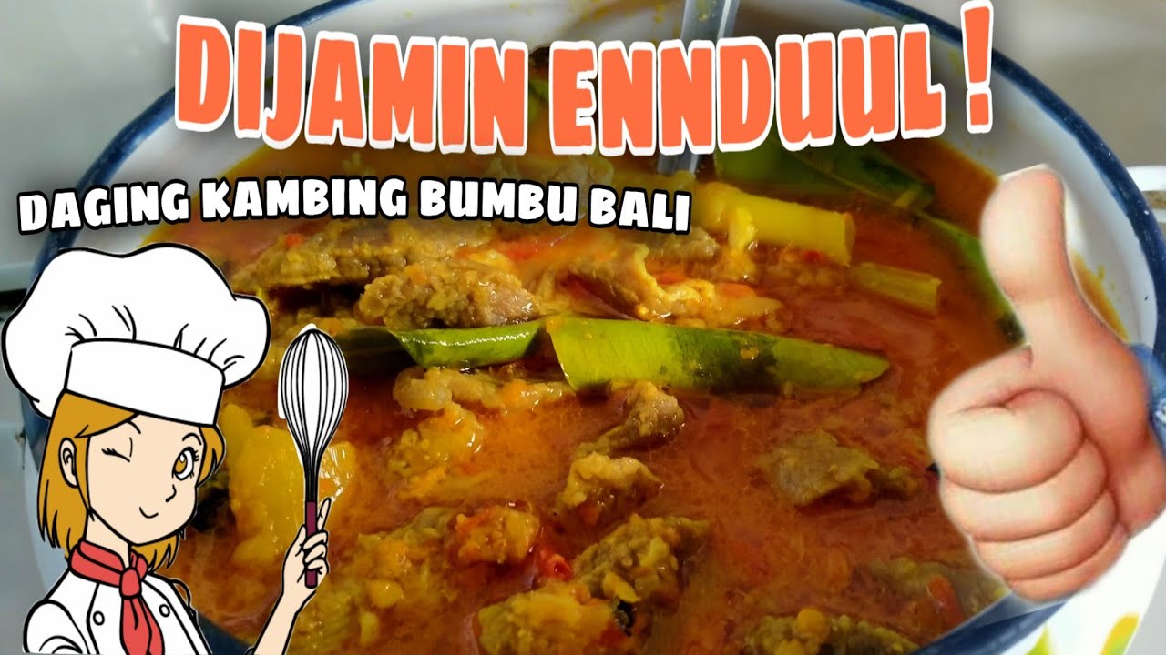 Masak Daging Kambing Bumbu Bali - TERMUDAH