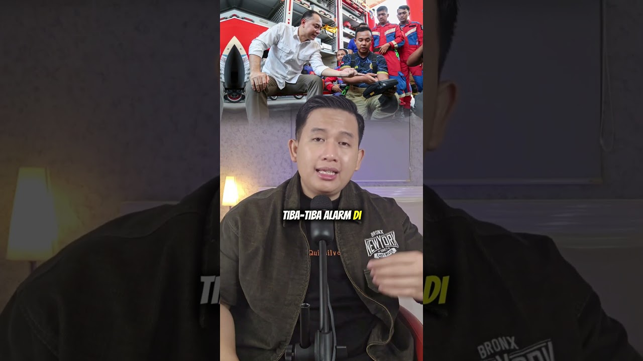 Salut! Damkar Tinggalkan Walikota Surabaya Yang Hadir Saat Ada Alarm