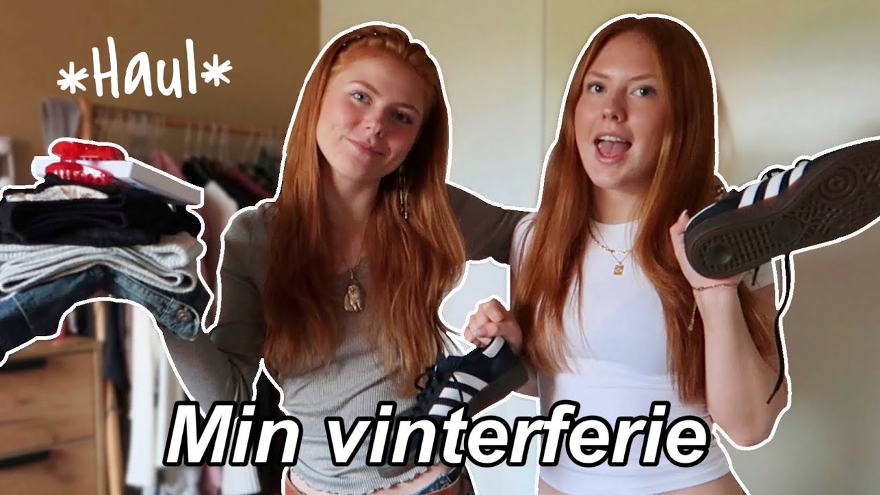 MIN VINTERFERIE - Shopping, haul og spiller pool