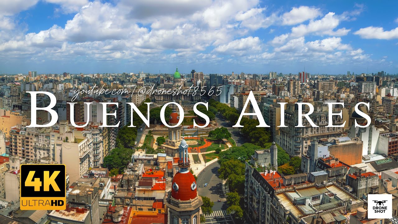 Buenos Aires 4K – Argentina 🇦🇷 [Aerial Drone Footage]