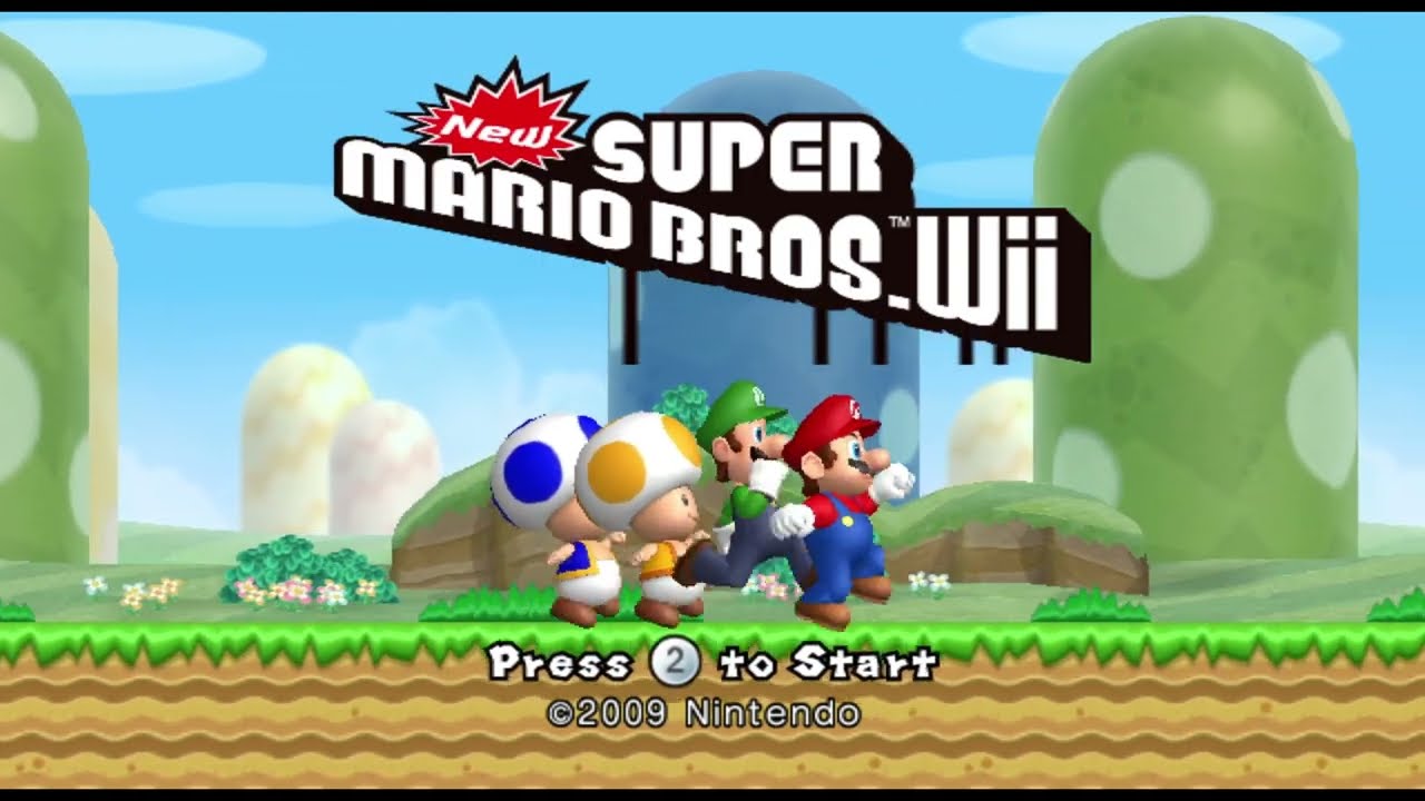 New Super Mario bros wii Corruptions part 1