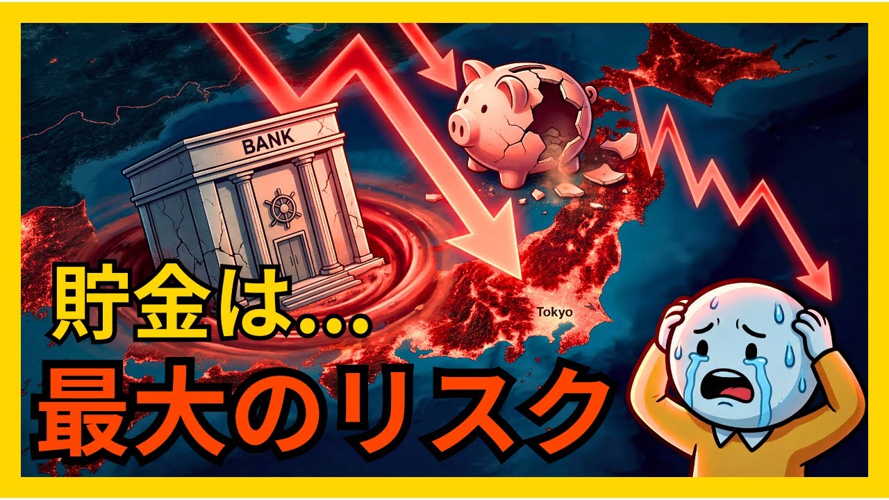 【預金が溶ける】貯金こそが最大のリスク？