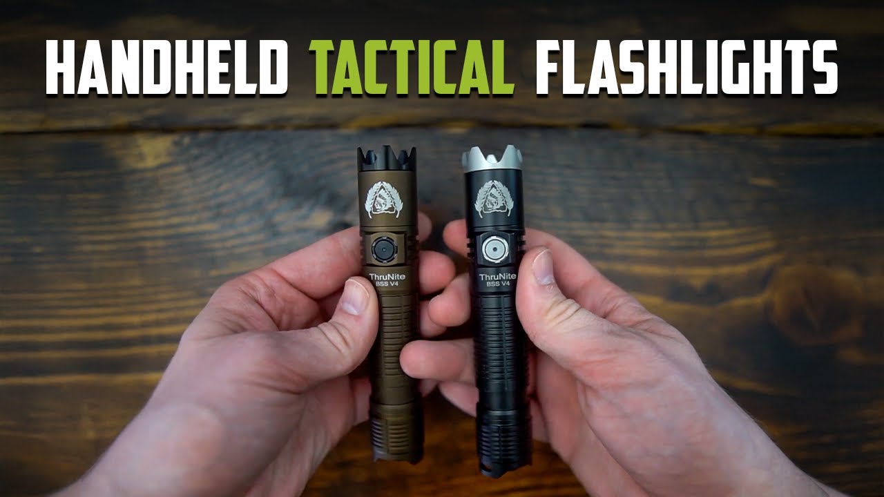 15 Best Handheld Tactical Flashlight Preppers Can Carry