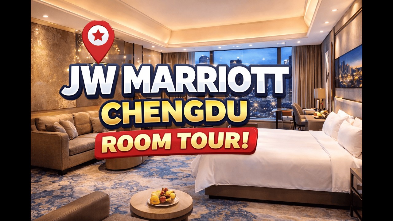Inside JW Marriott Chengdu 🇨🇳 | Luxury Room Tour